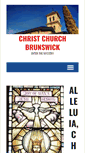 Mobile Screenshot of christchurchbrunswick.org